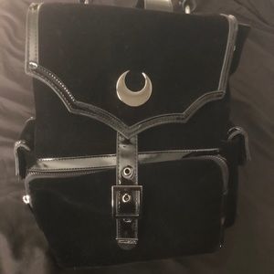 Killstar Velvet Backpack *Firm Price* 60$Onwebsite